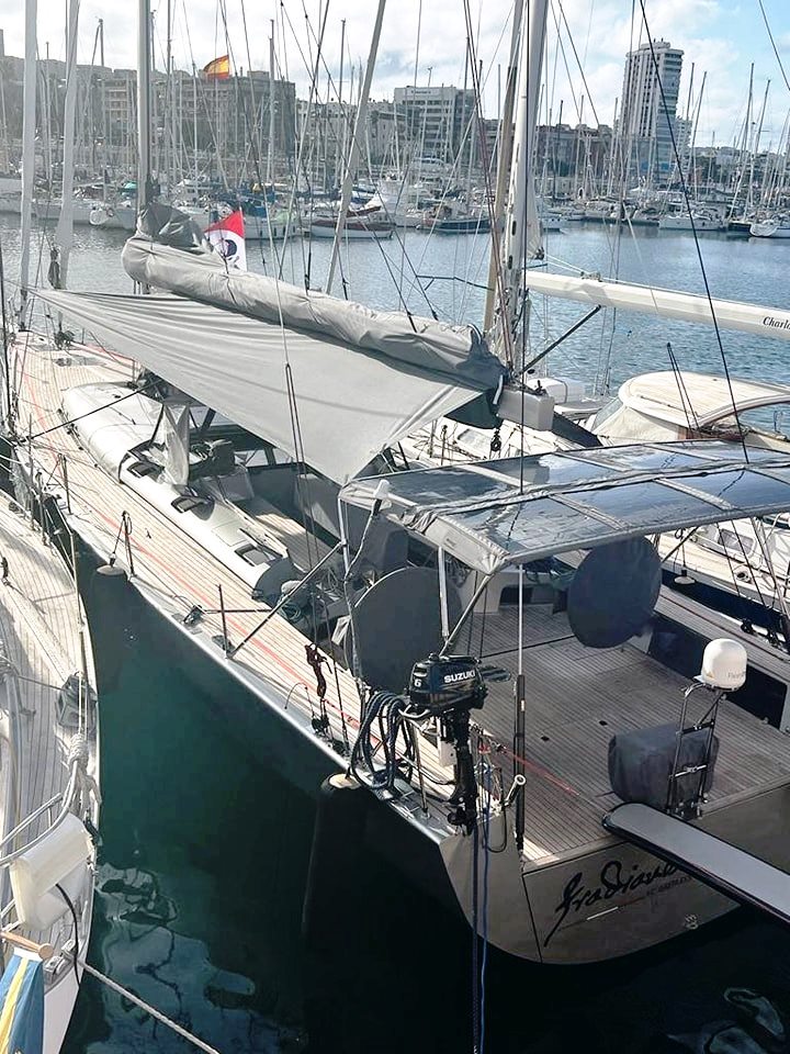 Pannelli solari trasparente per barca a vela, tenda e serra. Nano 40.