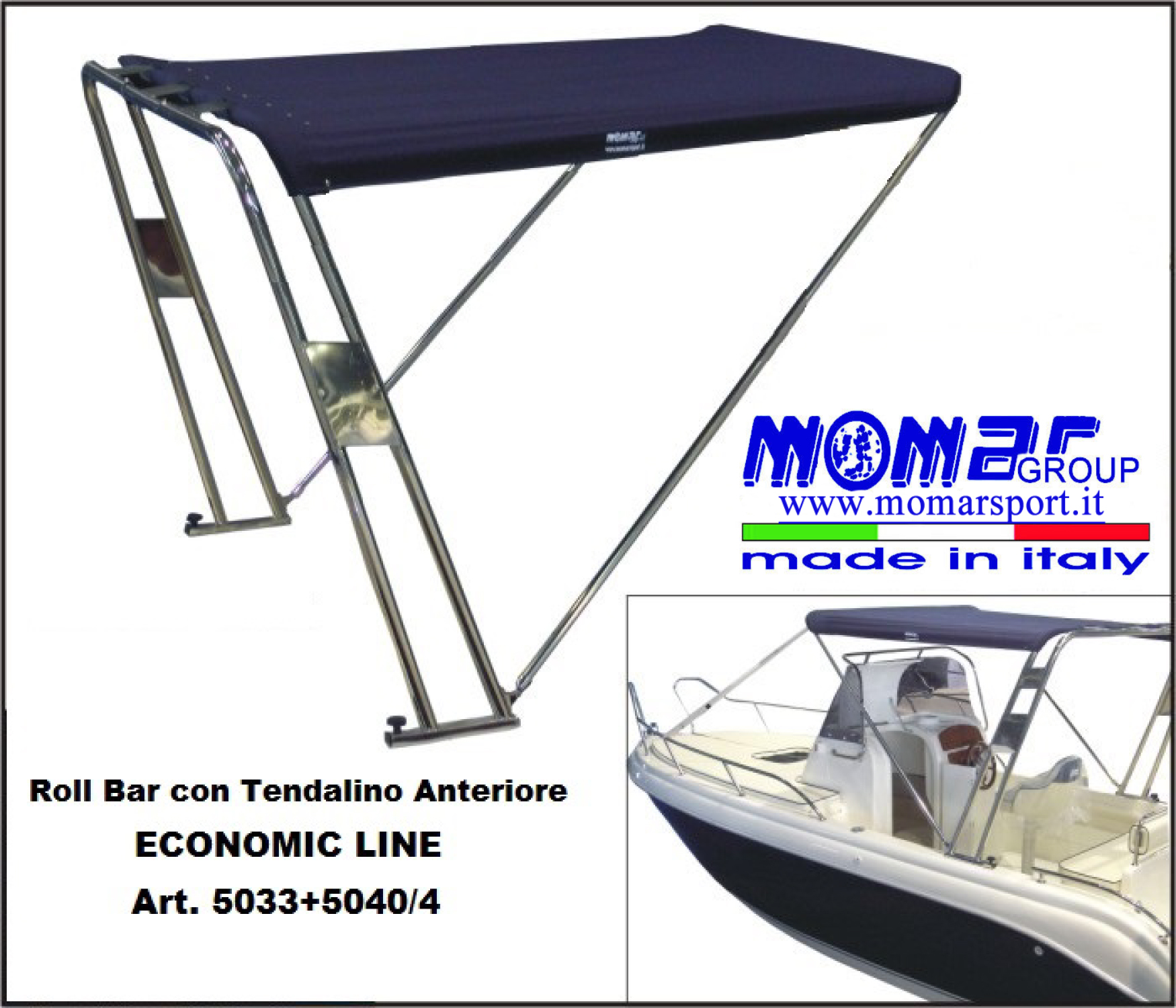 ROLL BAR ECONOMIC LINE ANTERIORE ACCIAIO (1)